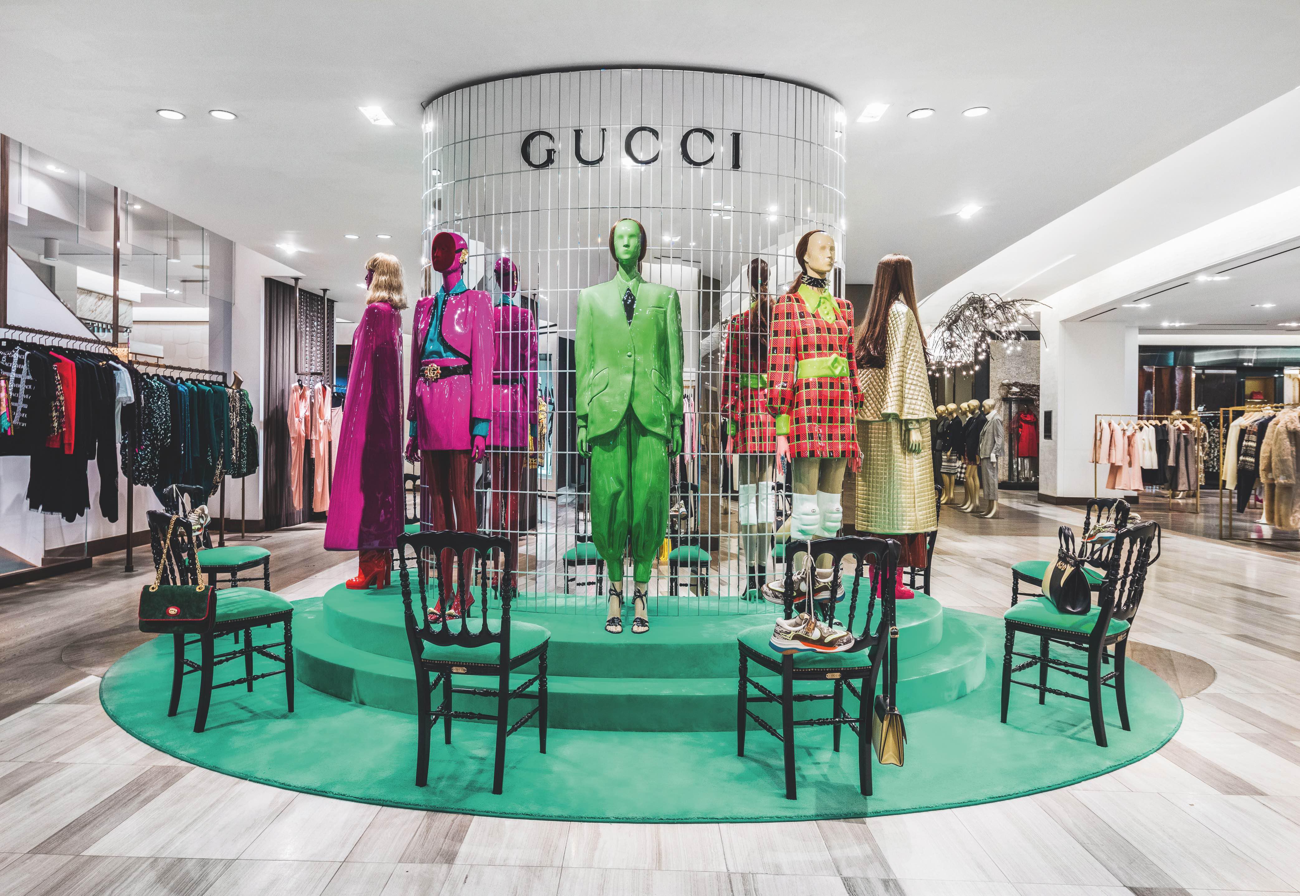 gucci store in saks fifth avenue