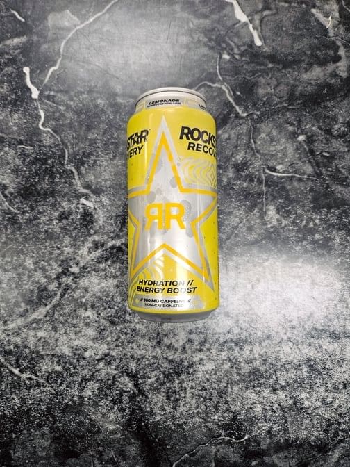 Rockstar Recovery Lemonade Hydration Energy Boost 16oz