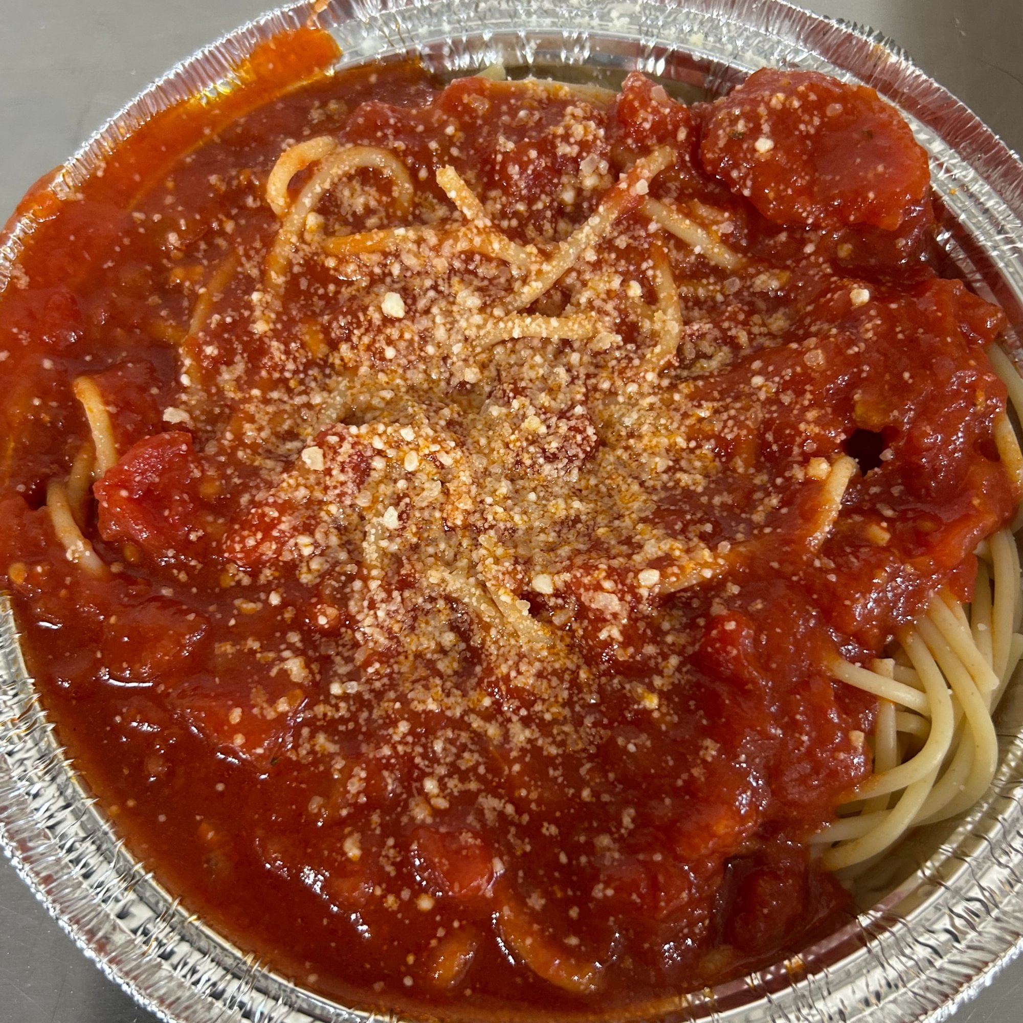 Pasta with Homemade Marinara