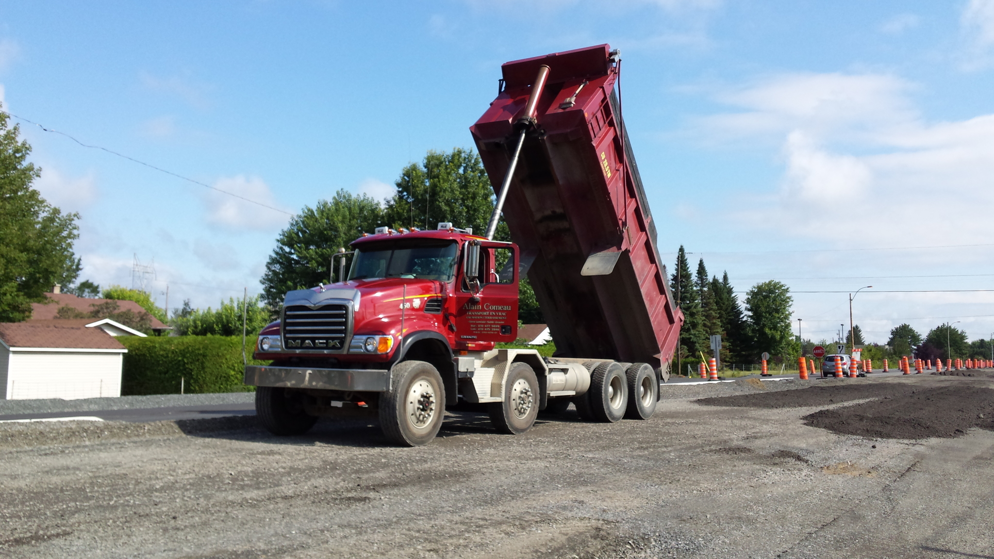 Images Alain Comeau Transport