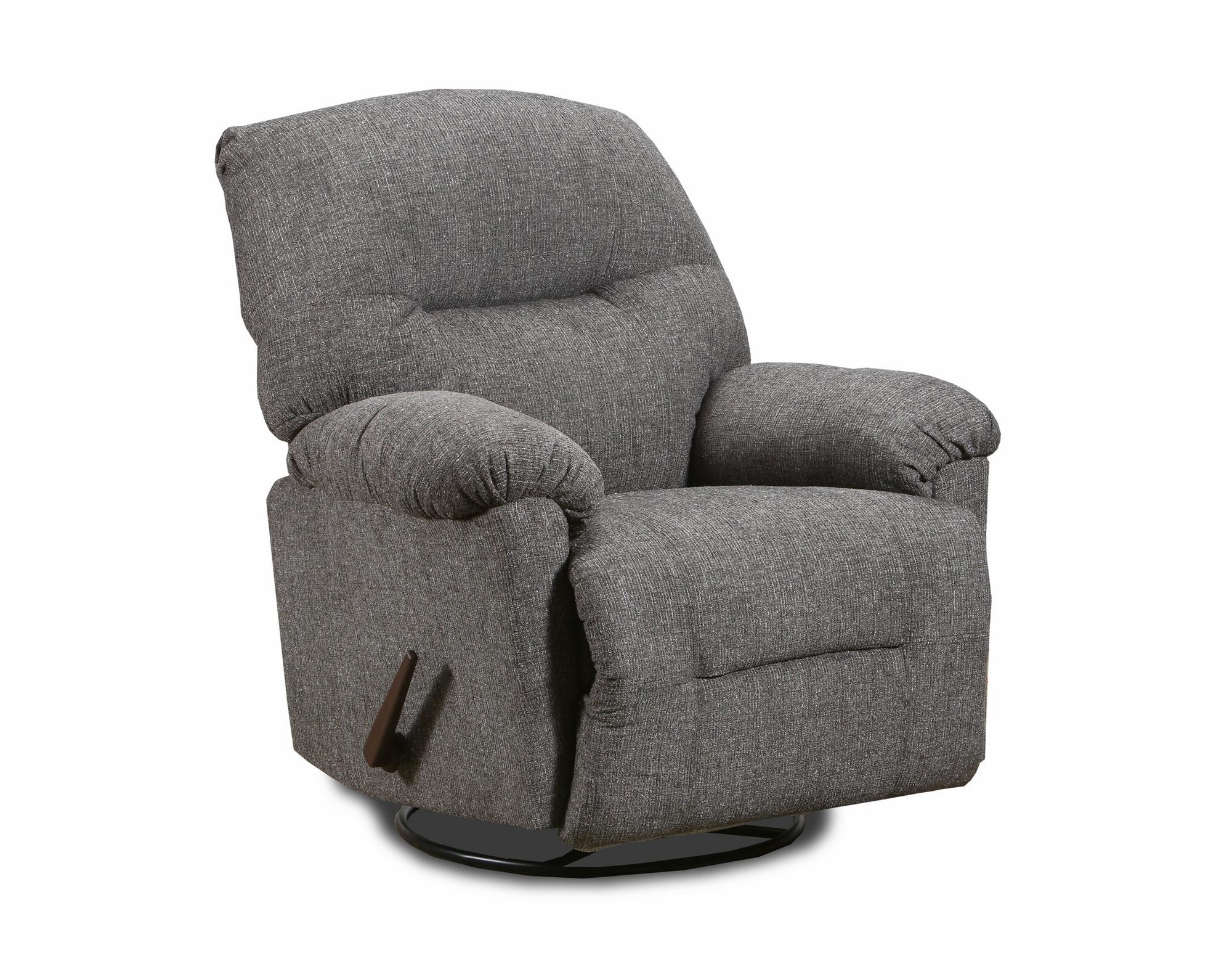 Gamechanger Swivel Recliner - Pewter