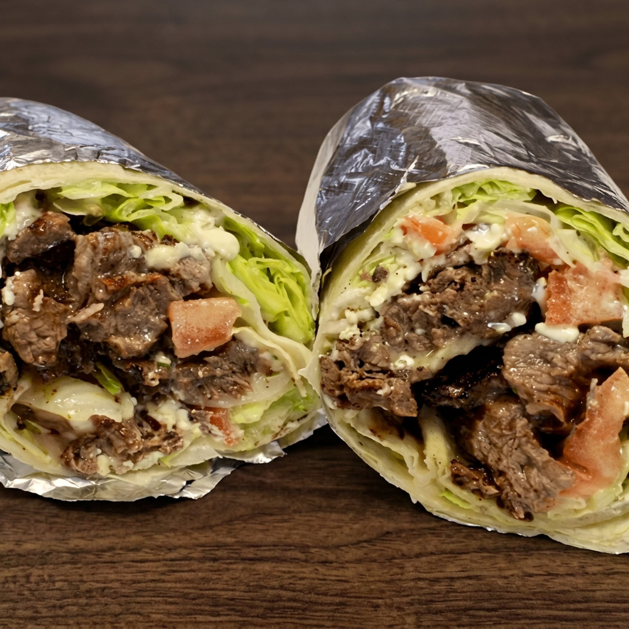 Greek Steak Tip Wrap