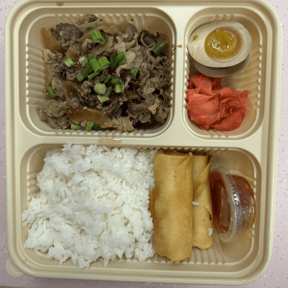 Gyudon Beef Bento