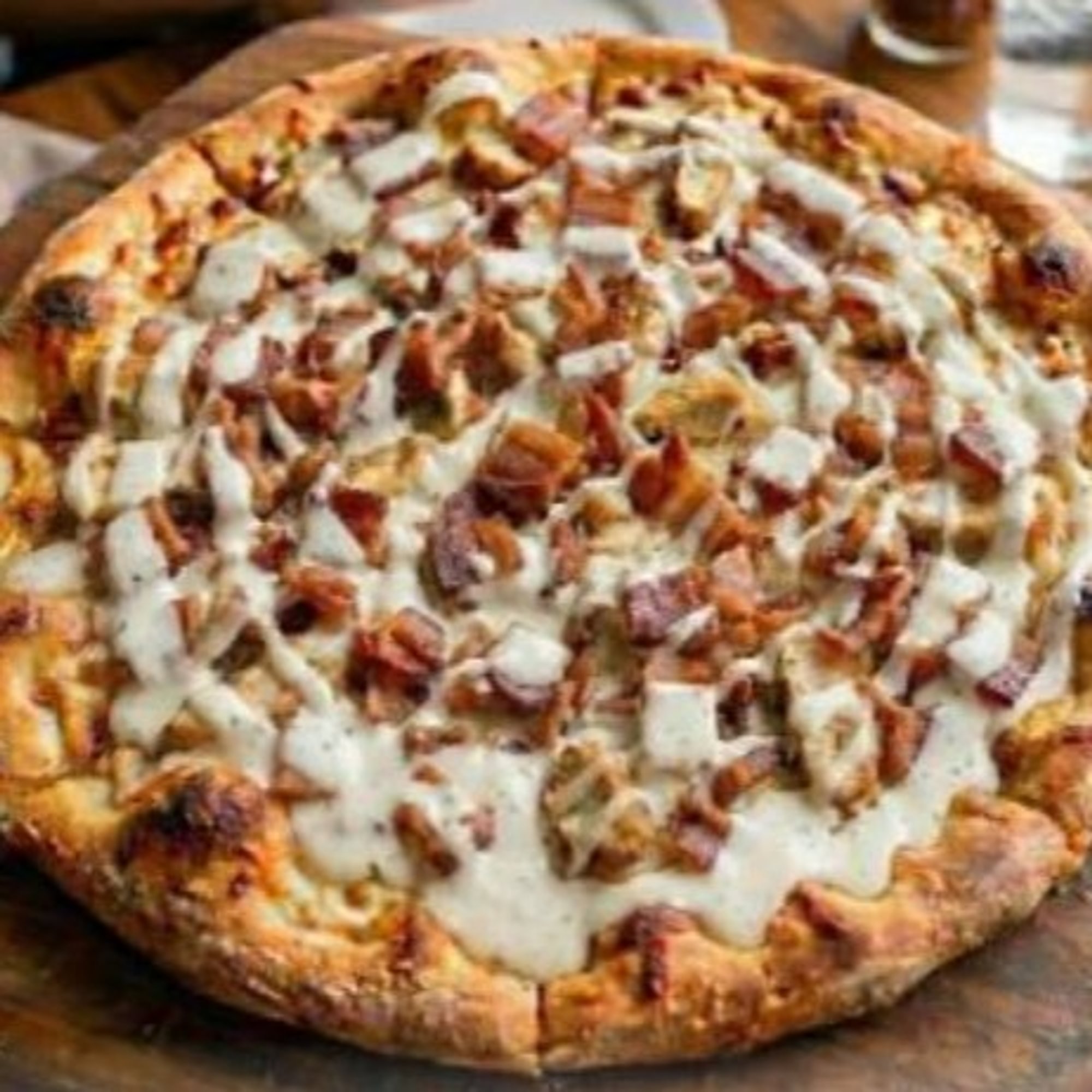 Chicken & Bacon Ranch Pizza