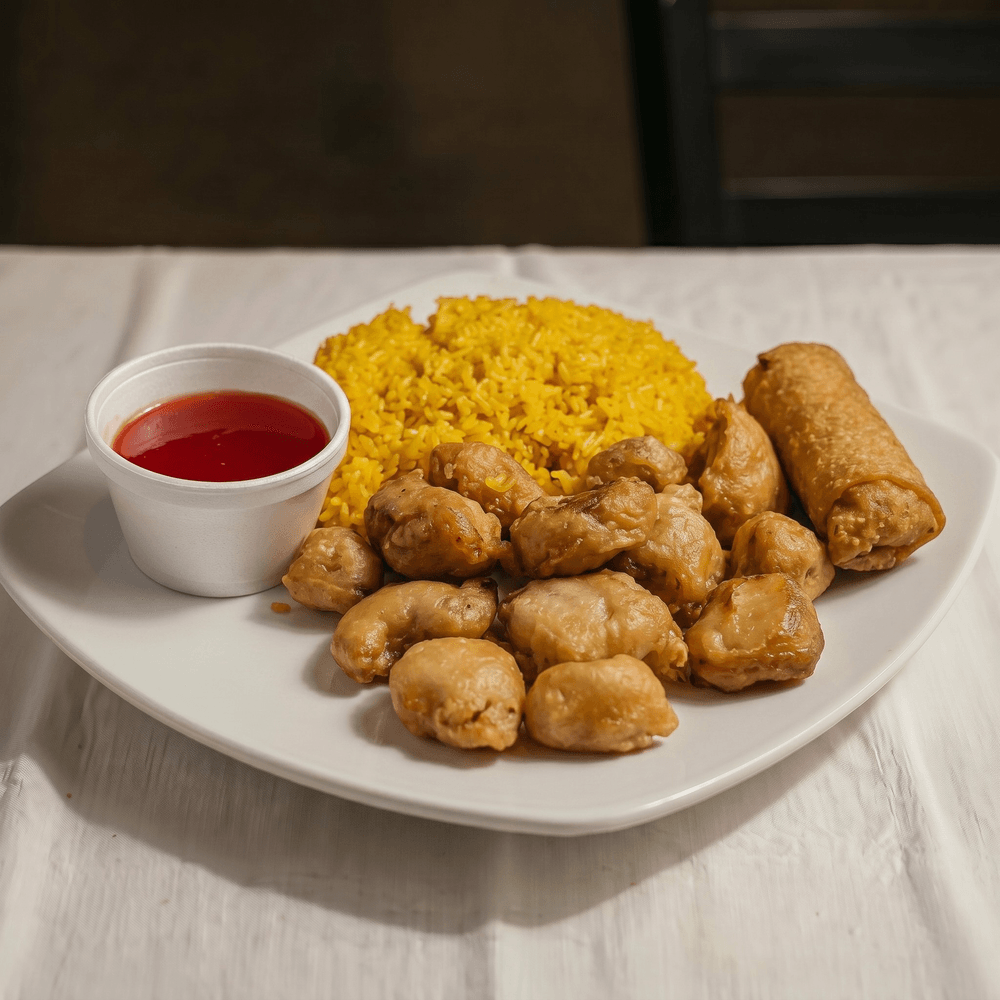Sweet & Sour Chicken or Pork Combo