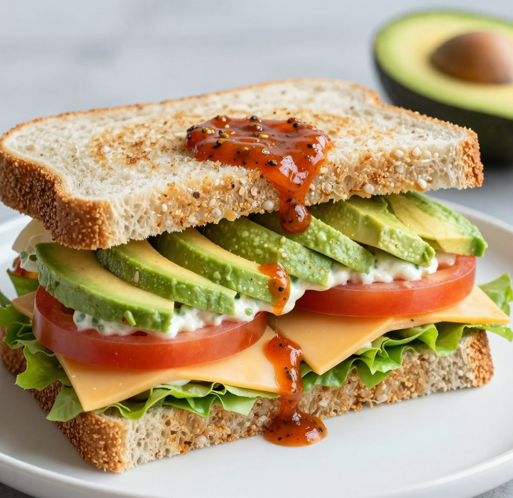 Habanero Avocado Grilled Chicken Sandwich