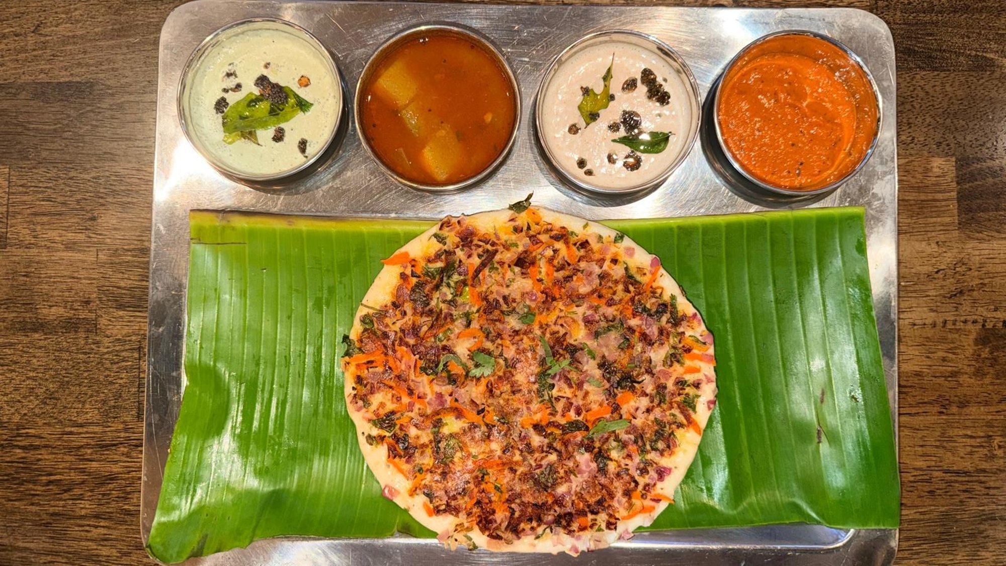 Veggie Uttappam