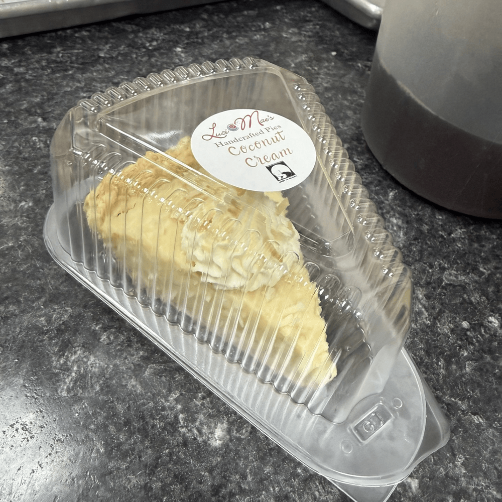 Luci Mae's Coconut Cream Pie Slice