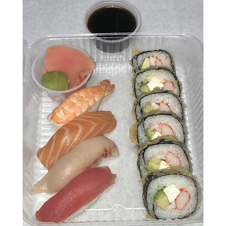 4 Pc Nigiri & Tempura Roll Box