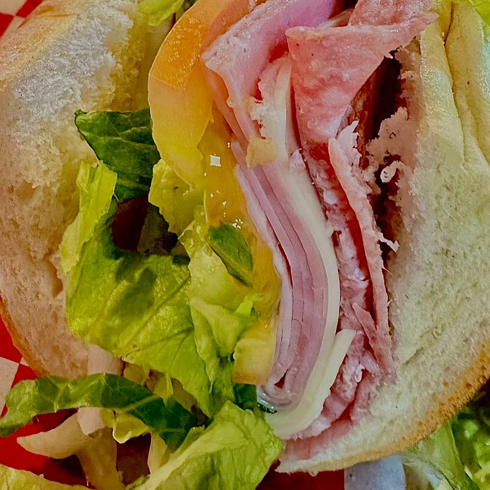 Ham, Salami, & Provolone Sandwich