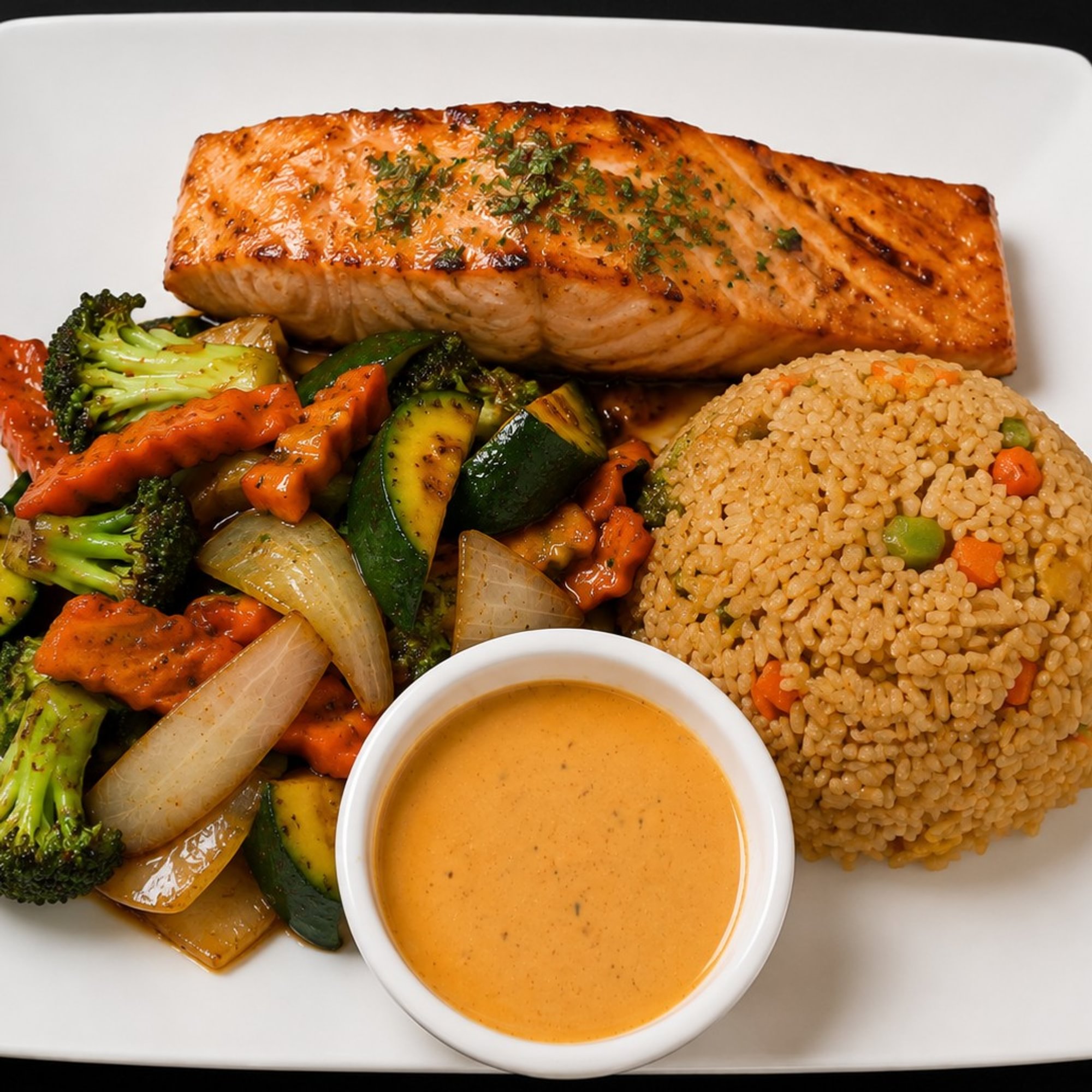 L. Hibachi Salmon