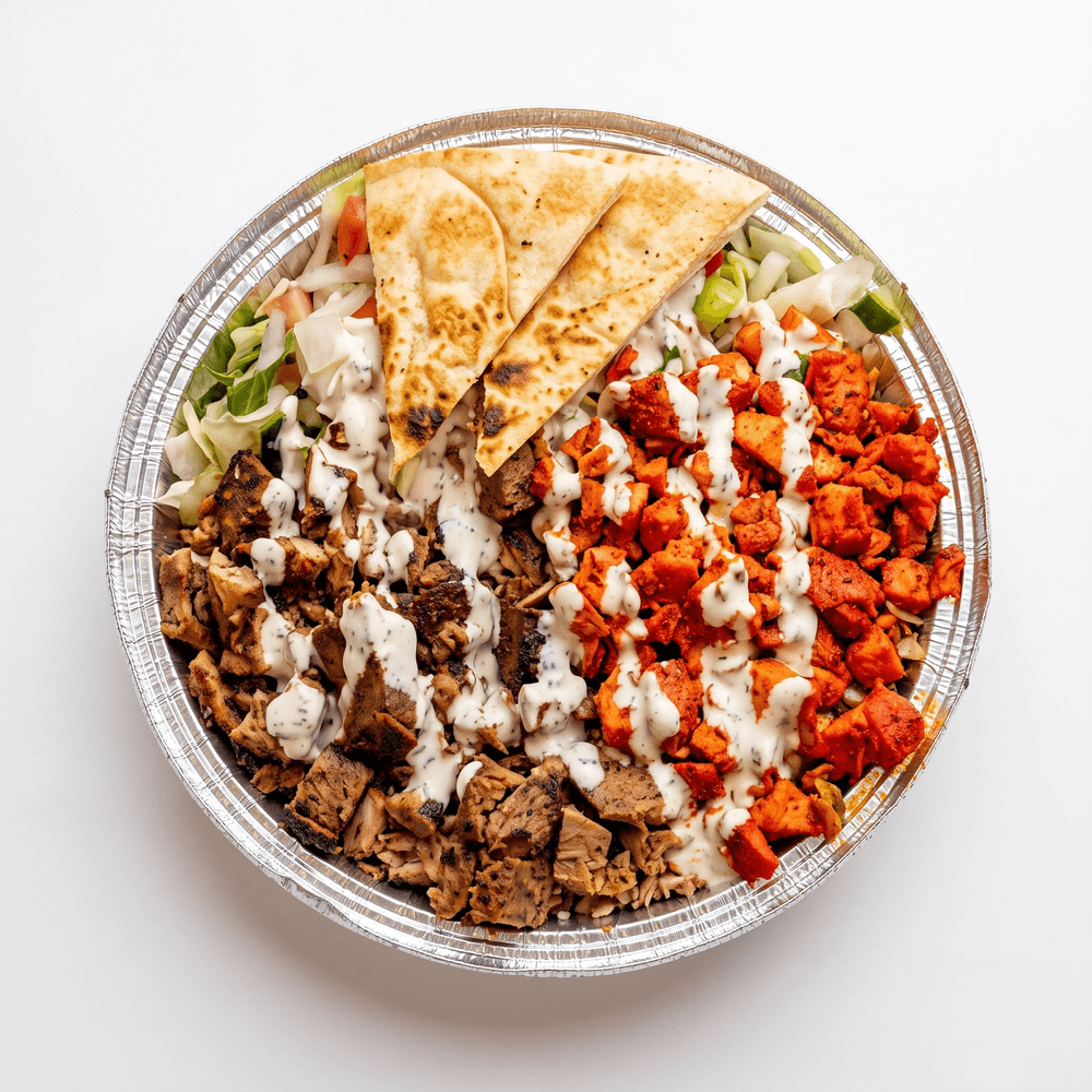 Chicken Over Rice Plate