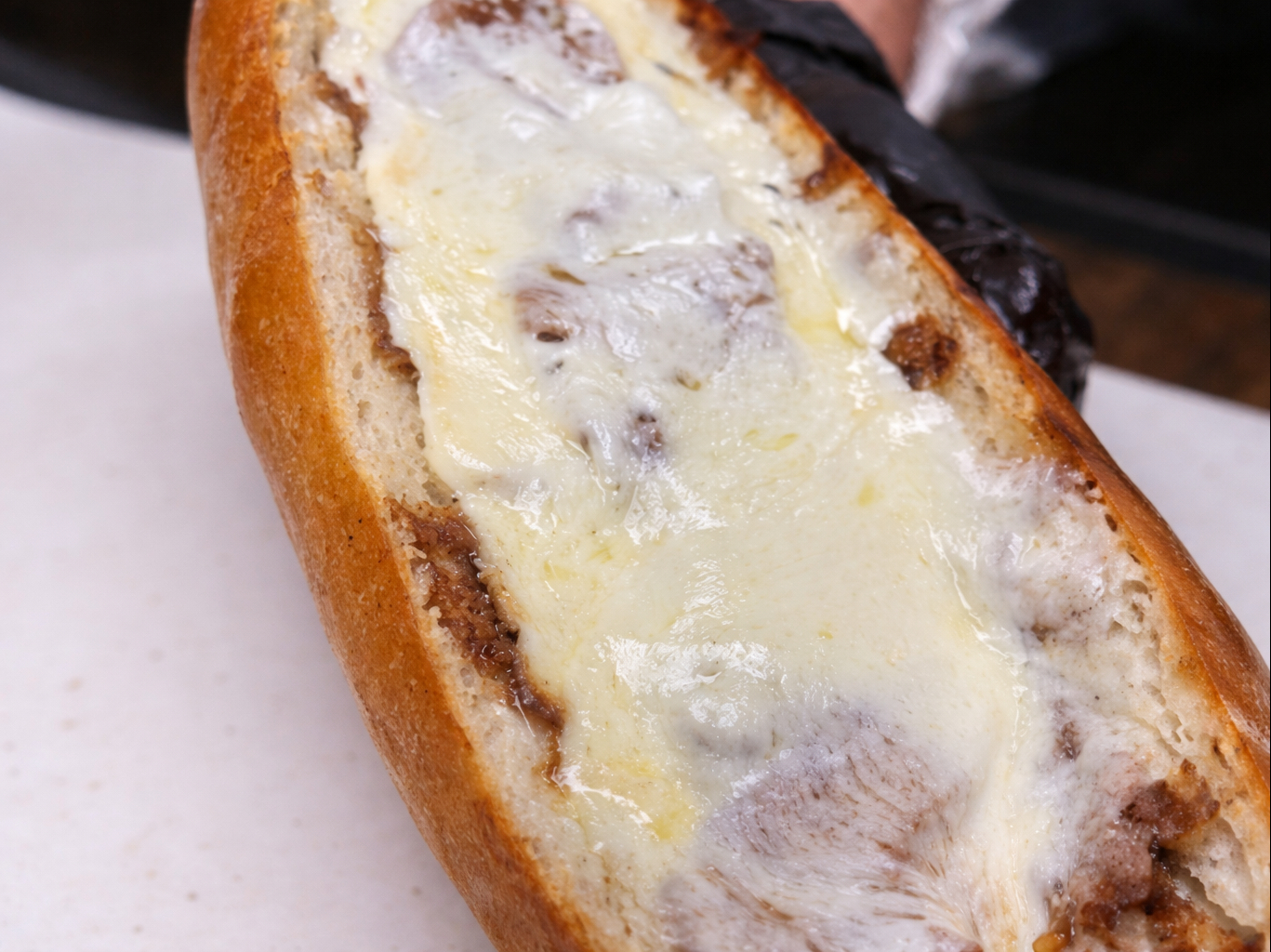 Hot Roast Beef & Mozzarella – Cranford’s Favorite Gravy Sub