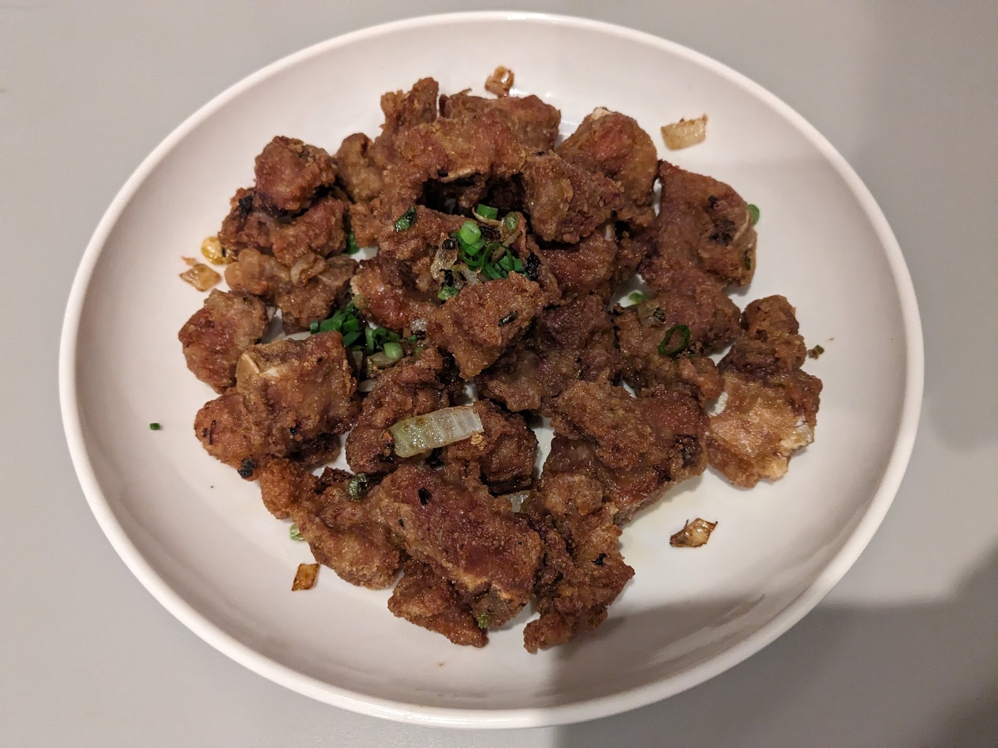 71 香酥排骨Golden Spare Ribs