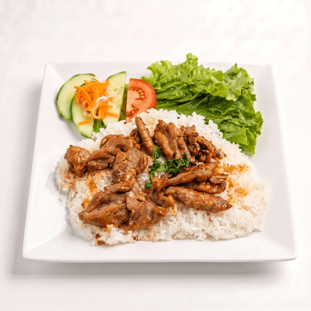 41. Grilled Pork on Broken Rice Plate