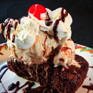 COLOSSAL BROWNIE SUNDAE