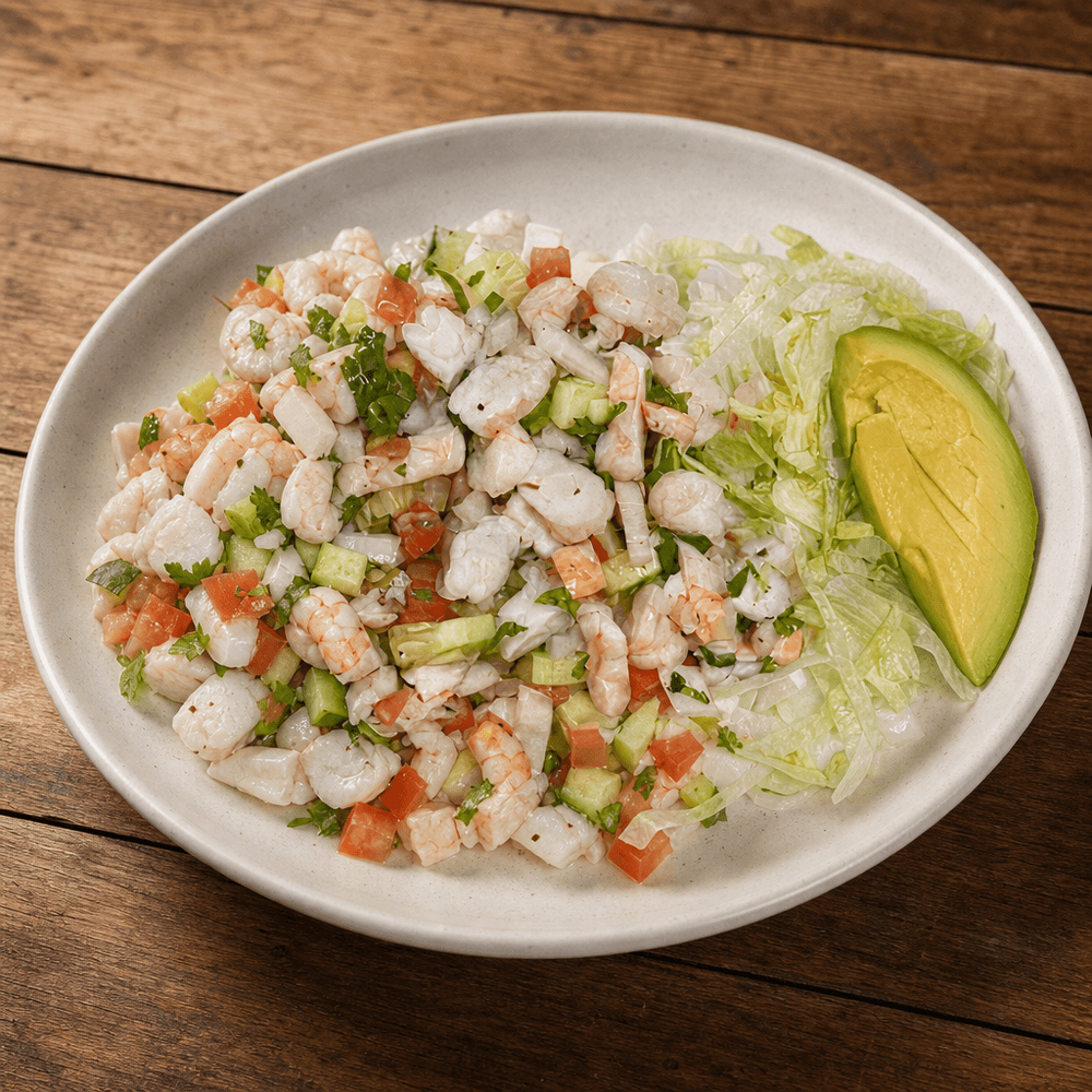 Ceviche De Pulpo Y Camaron