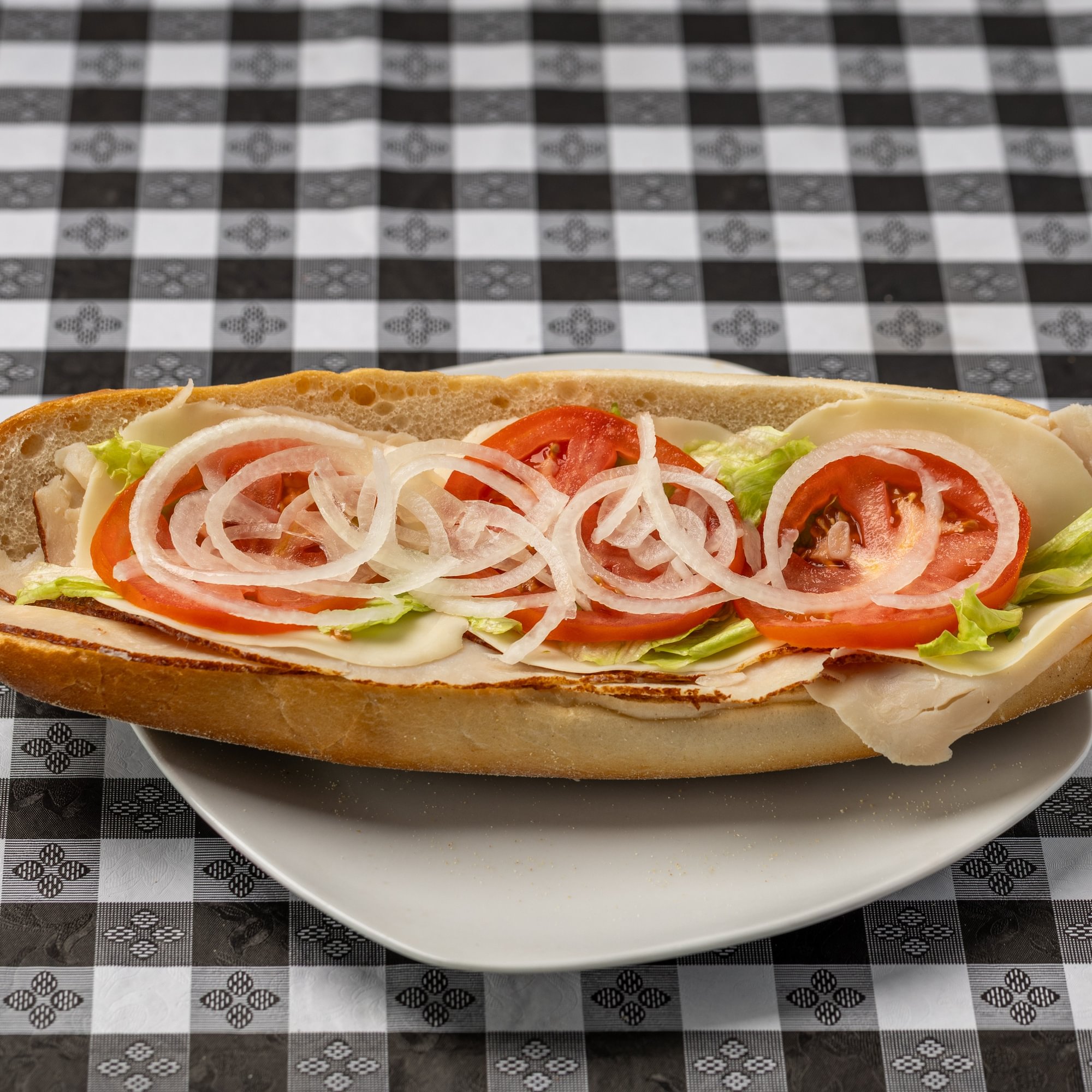 Turkey and Cheese Sub