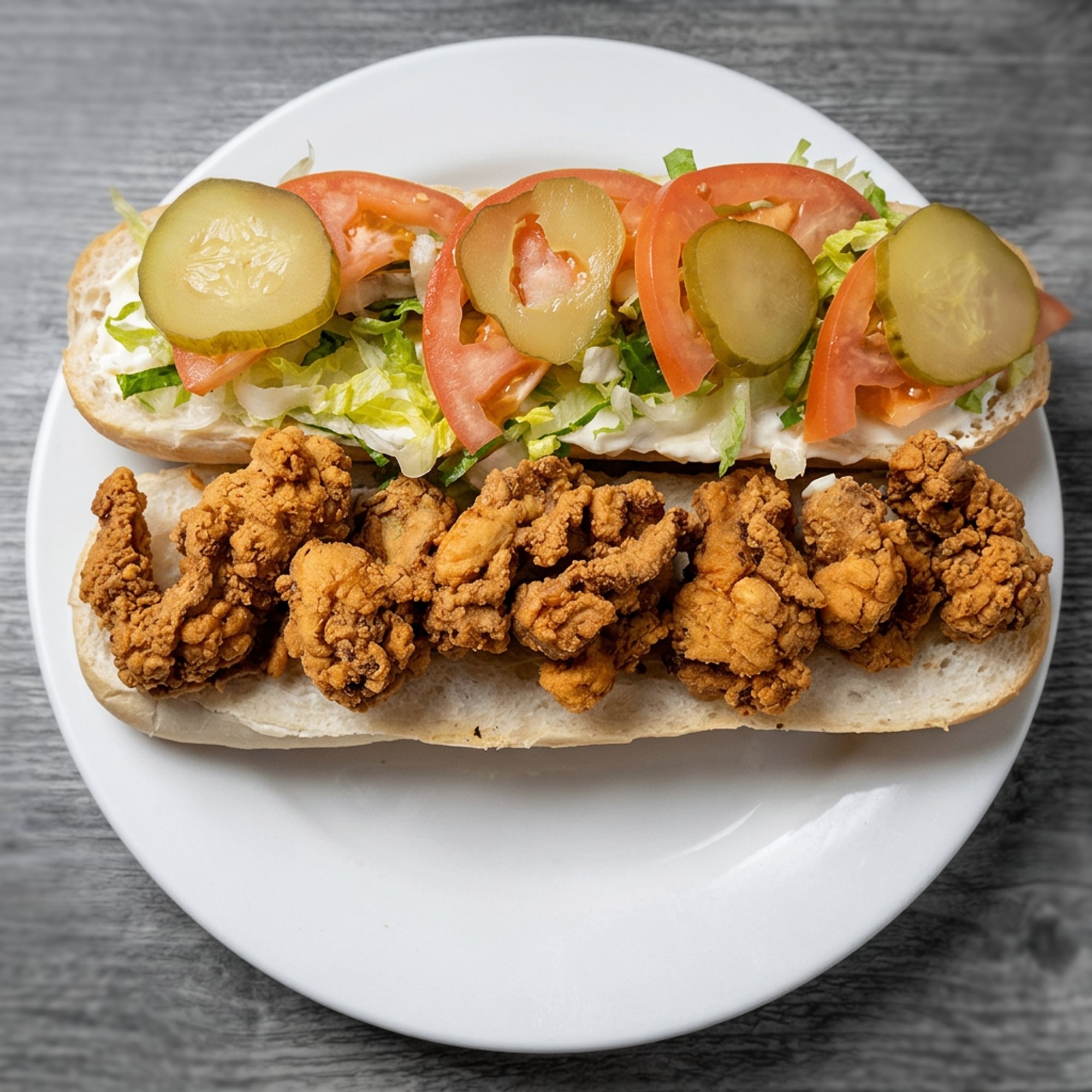 Fried Chicken Breast Sandwich