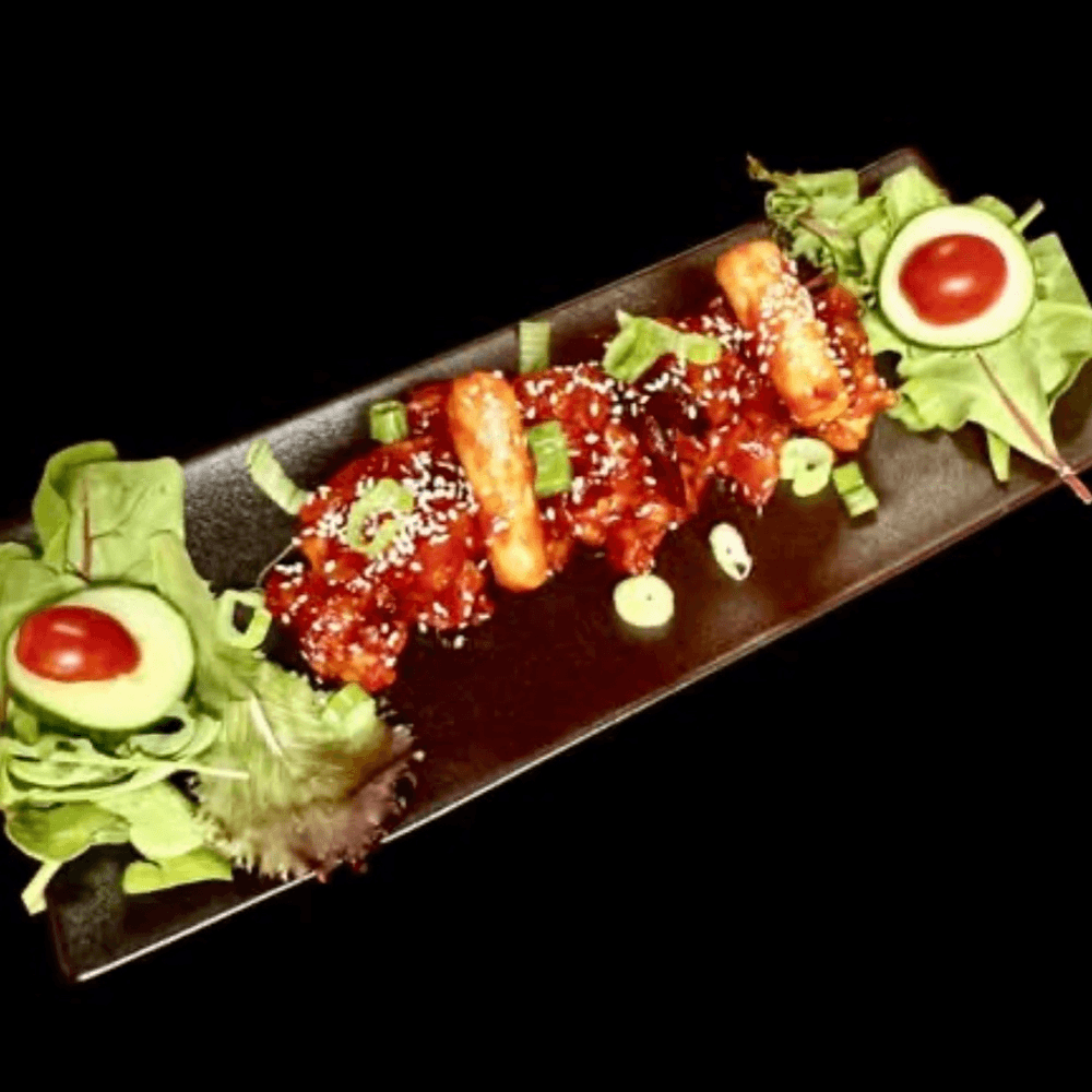 Crispy Chicken with Honey and Dried Chilies