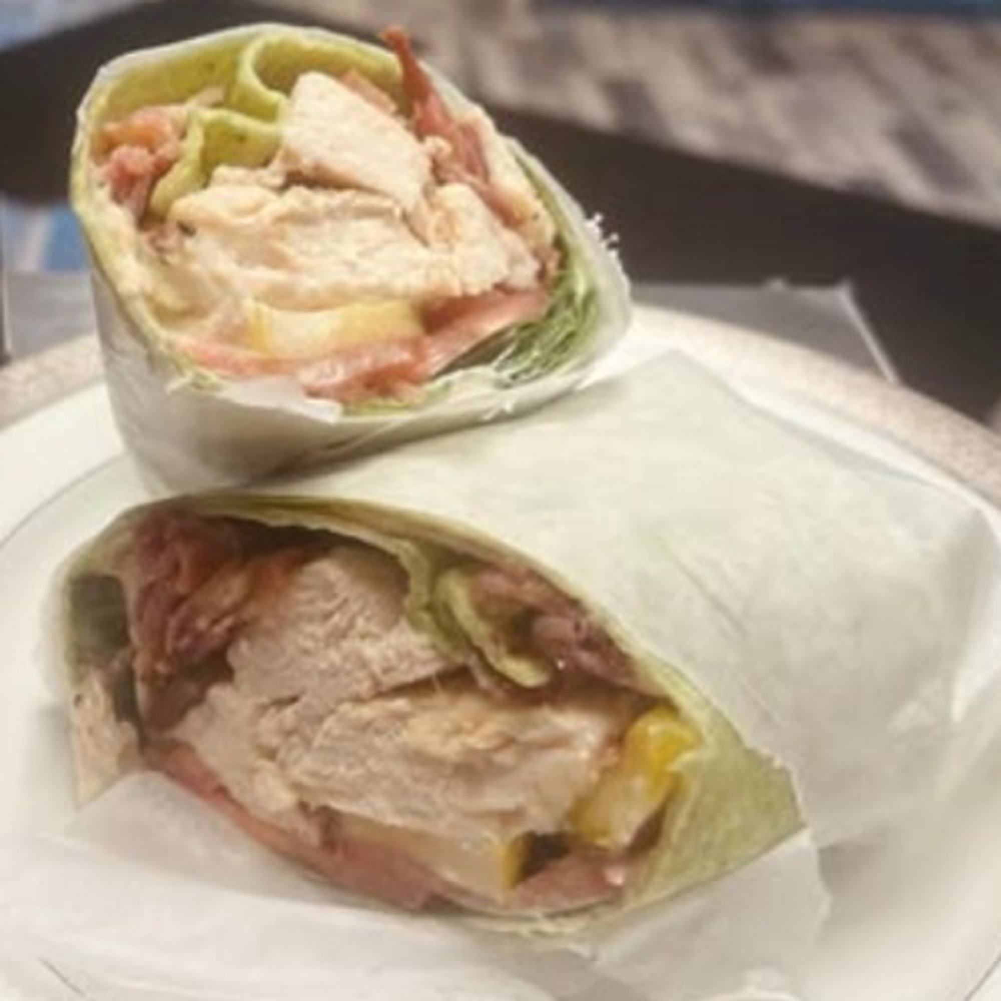 Turkey Caesar Wrap