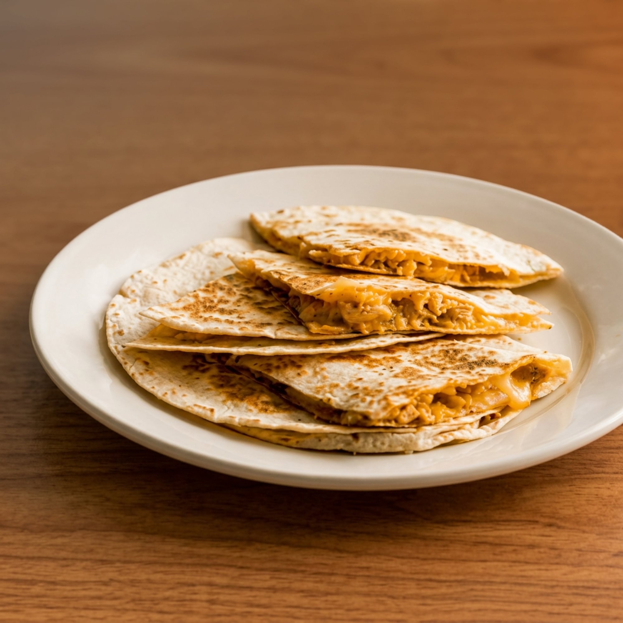 Chicken and Cheese Quesadilla