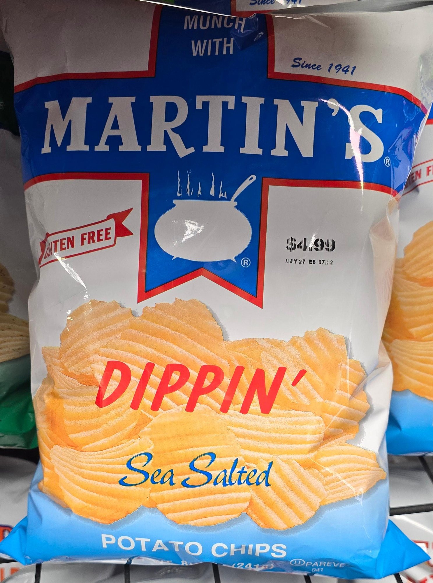 Martin's Dippin' Sea Salted Potato Chips