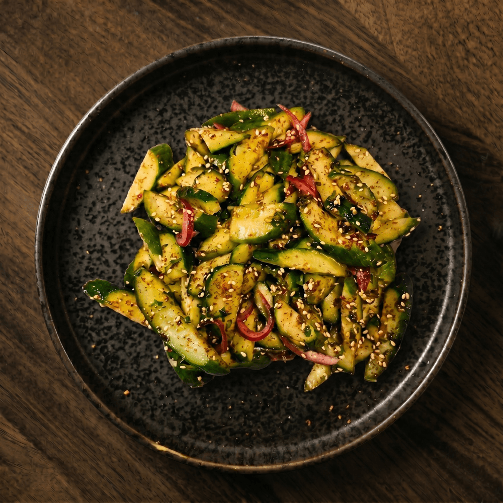 Sumac Cucumbers