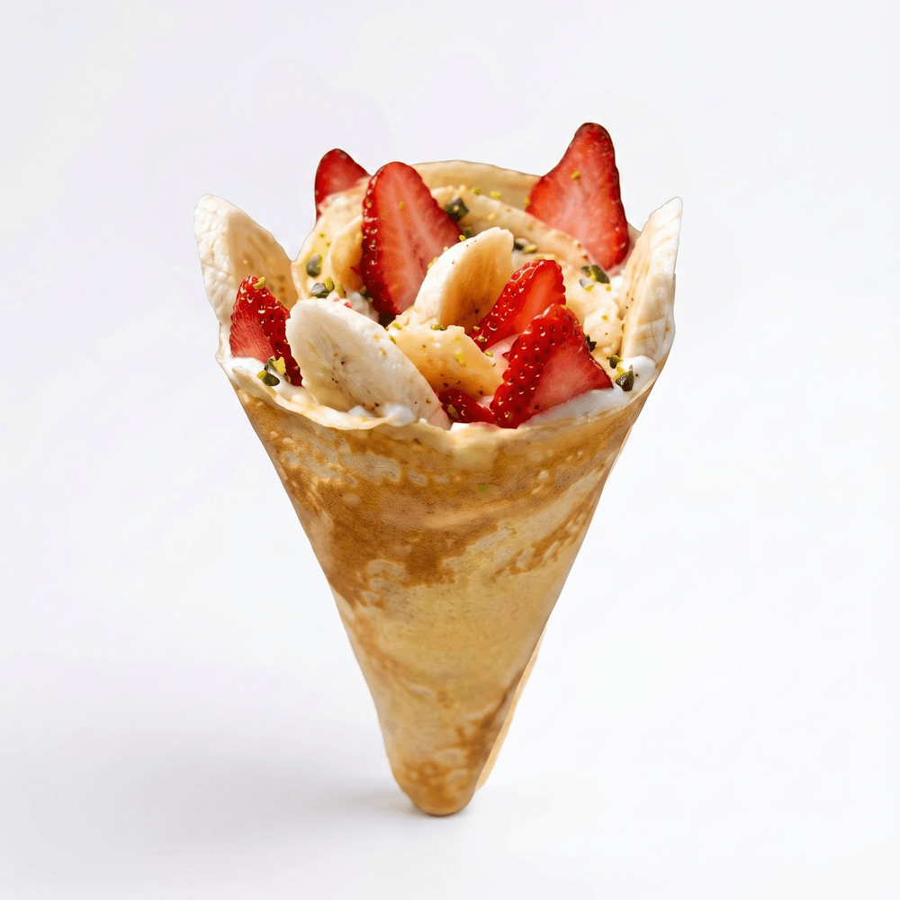 Strawberry Banana Crêpe