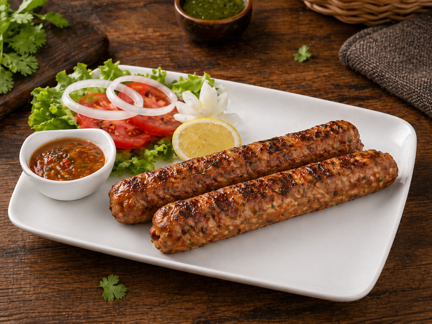 Chicken Seekh Kabob