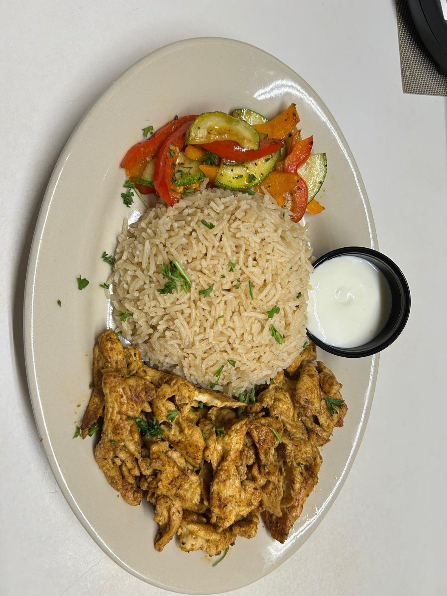 Chicken Shawarma Platter