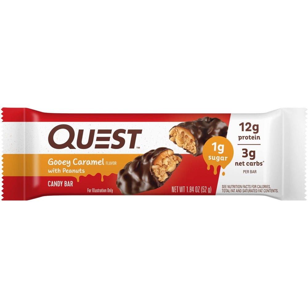 Quest Gooey Caramel Candy Bar - 1.84 Oz
