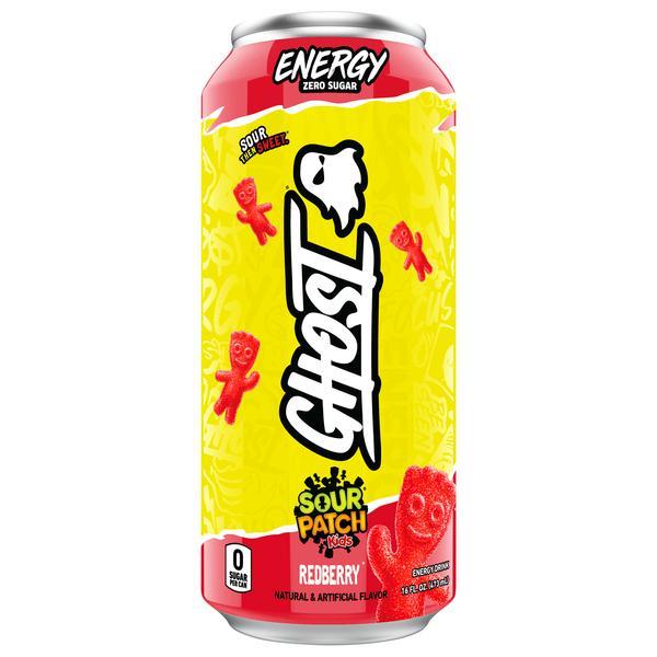 Ghost Energy Sour Patch Kids Redberry 16oz