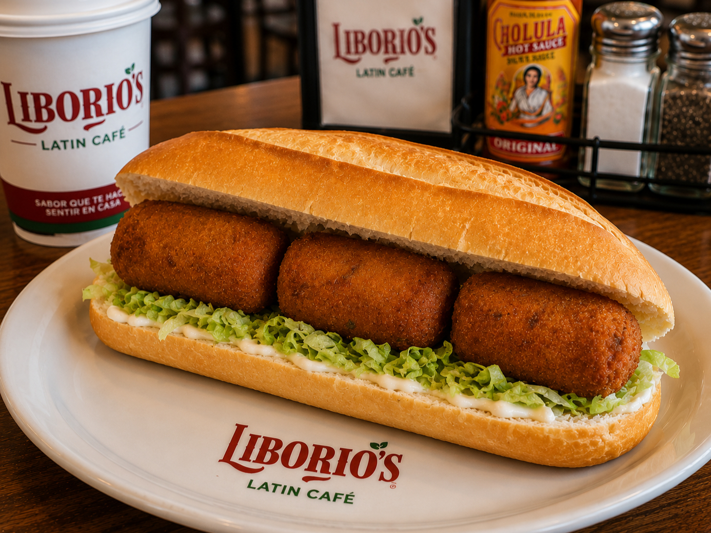 Pan con Croqueta