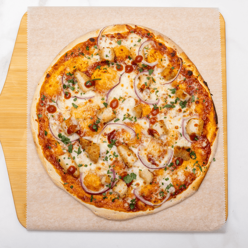 Bbq chicken flatbread
