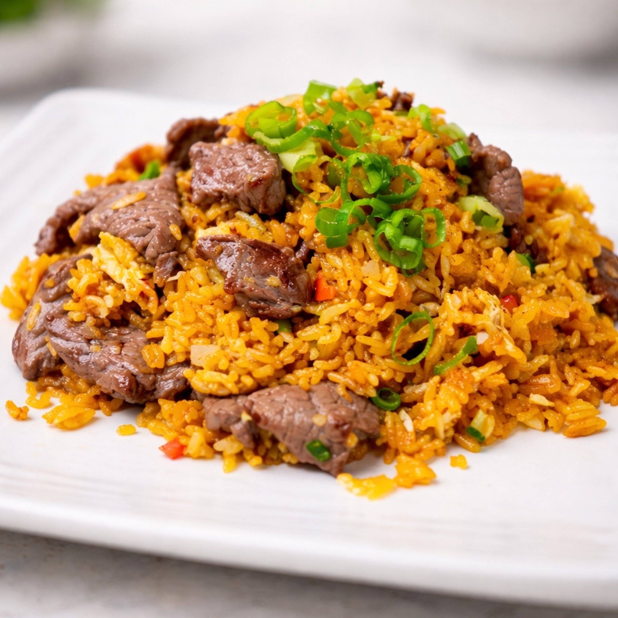(L) Beef Fried Rice