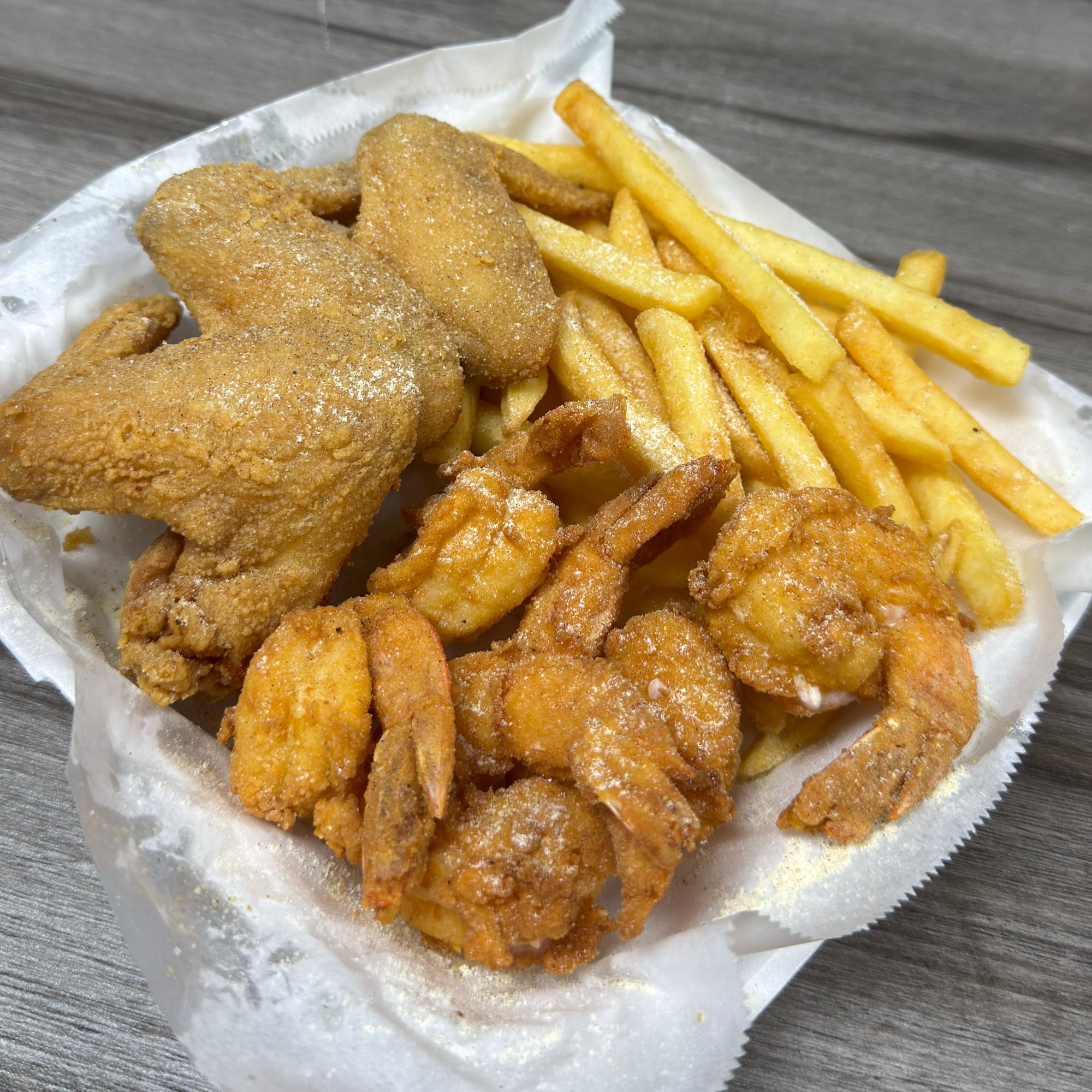 Jumbo Shrimp & Wings
