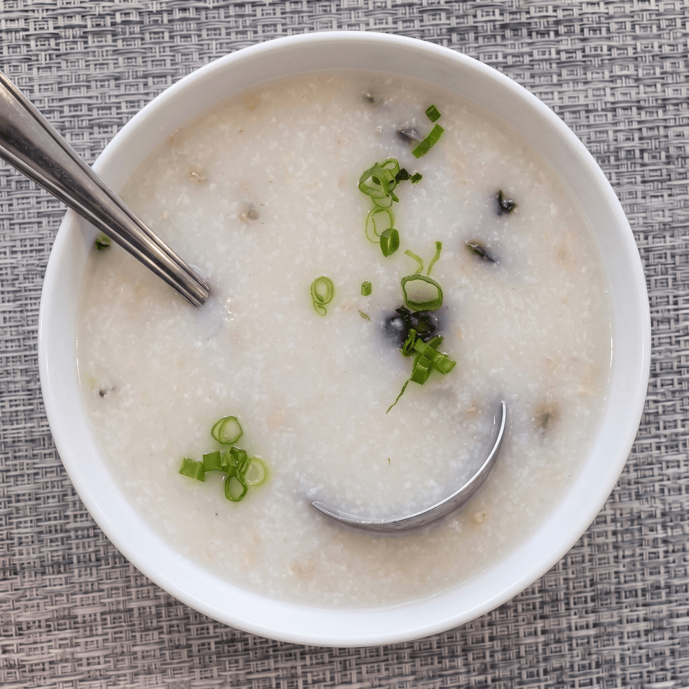Congee with Pork & Preserved Egg / 皮蛋瘦肉粥