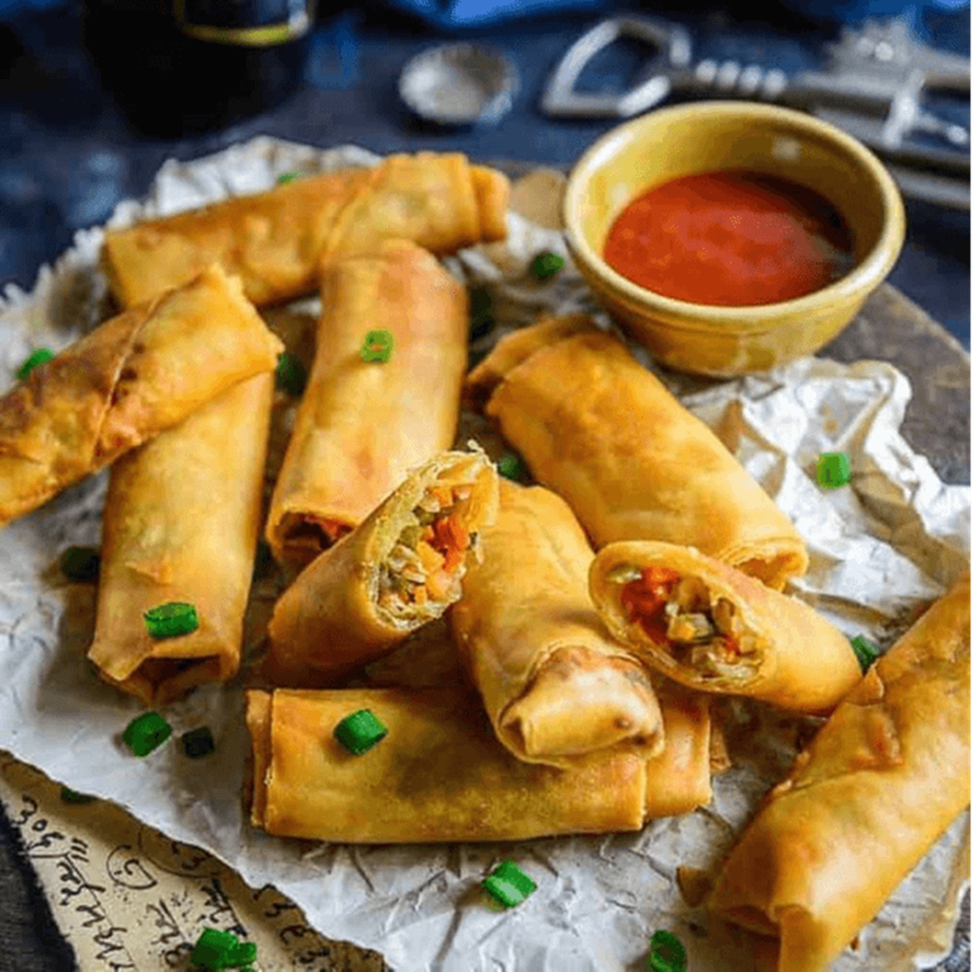 Spring Rolls Masala (Vegetable)