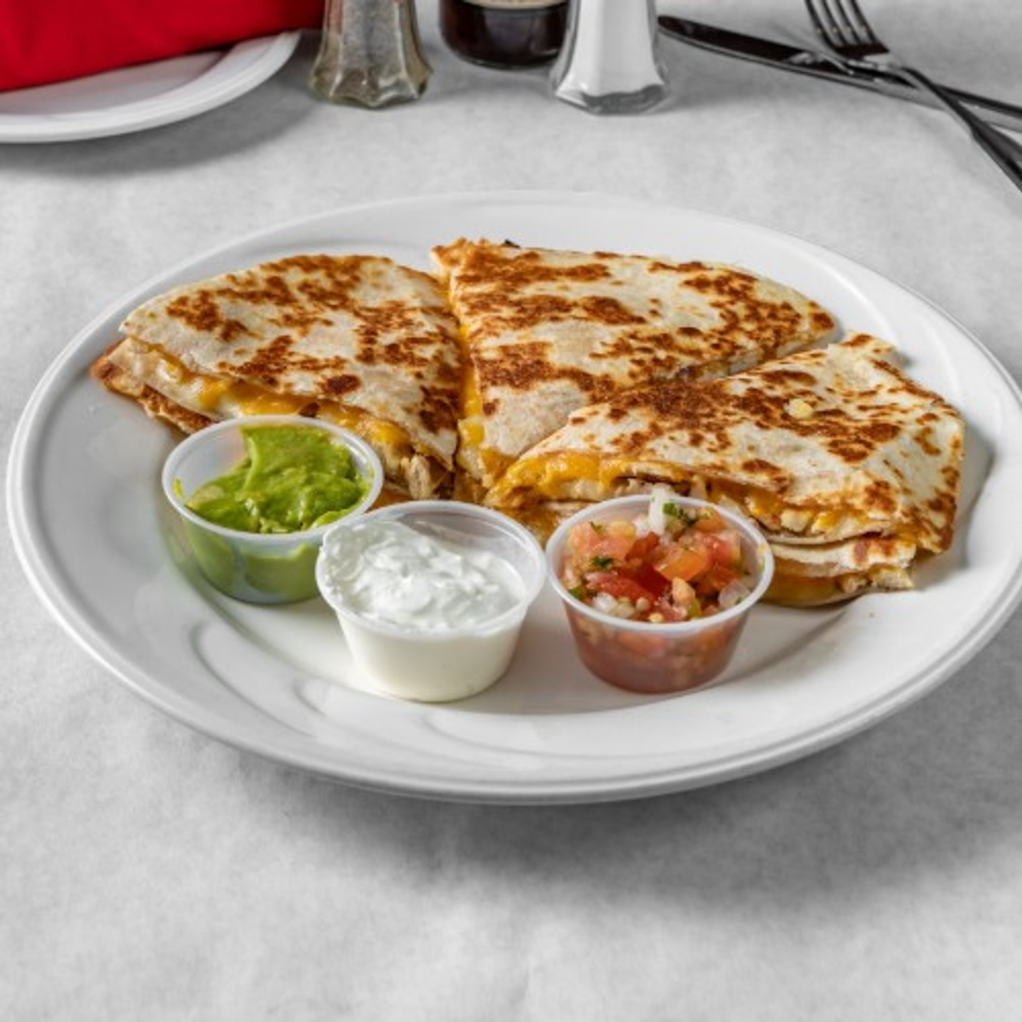 Cheese Quesadilla Lunch