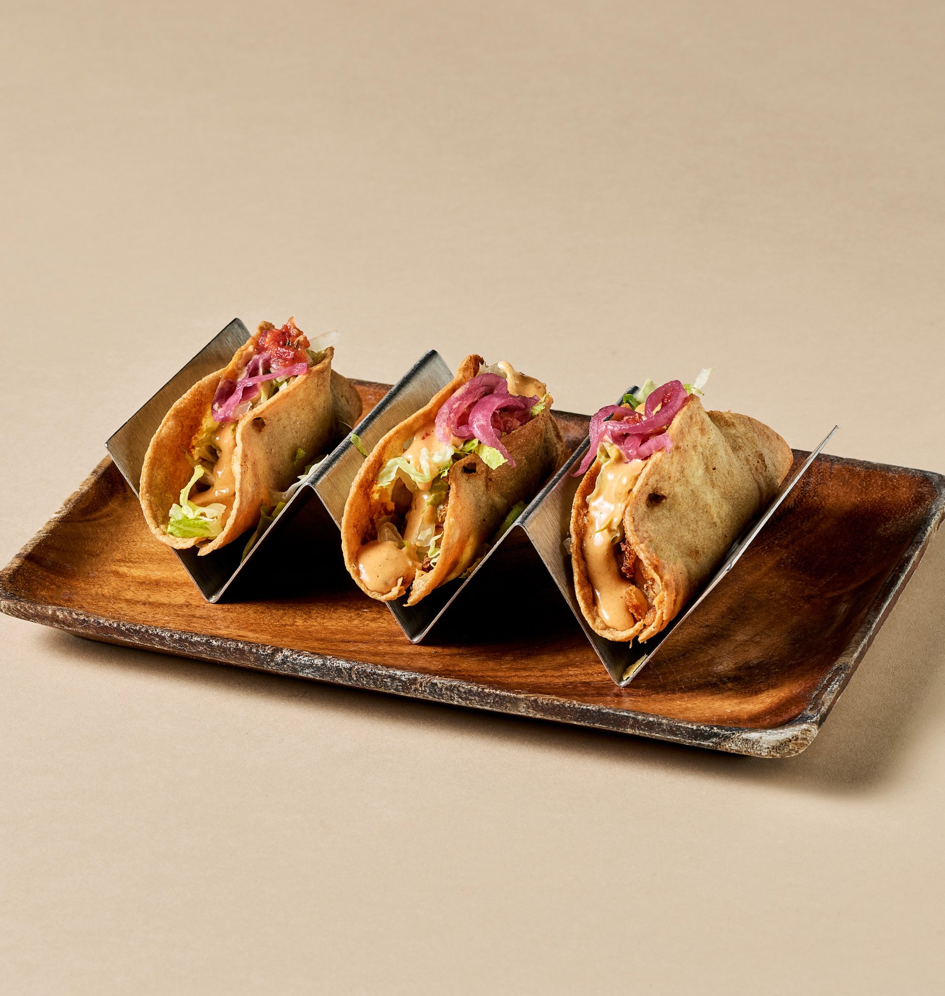 Crispy Potato Tacos Dorados (V/GF)