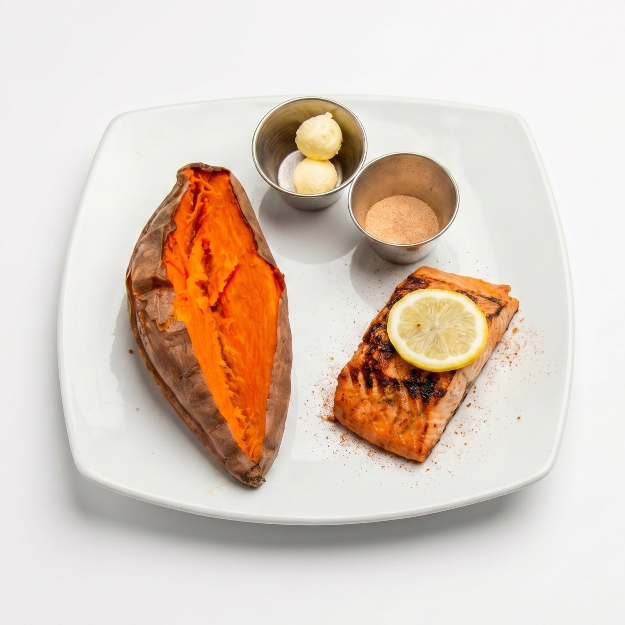Grilled Atlantic Marinated Salmon