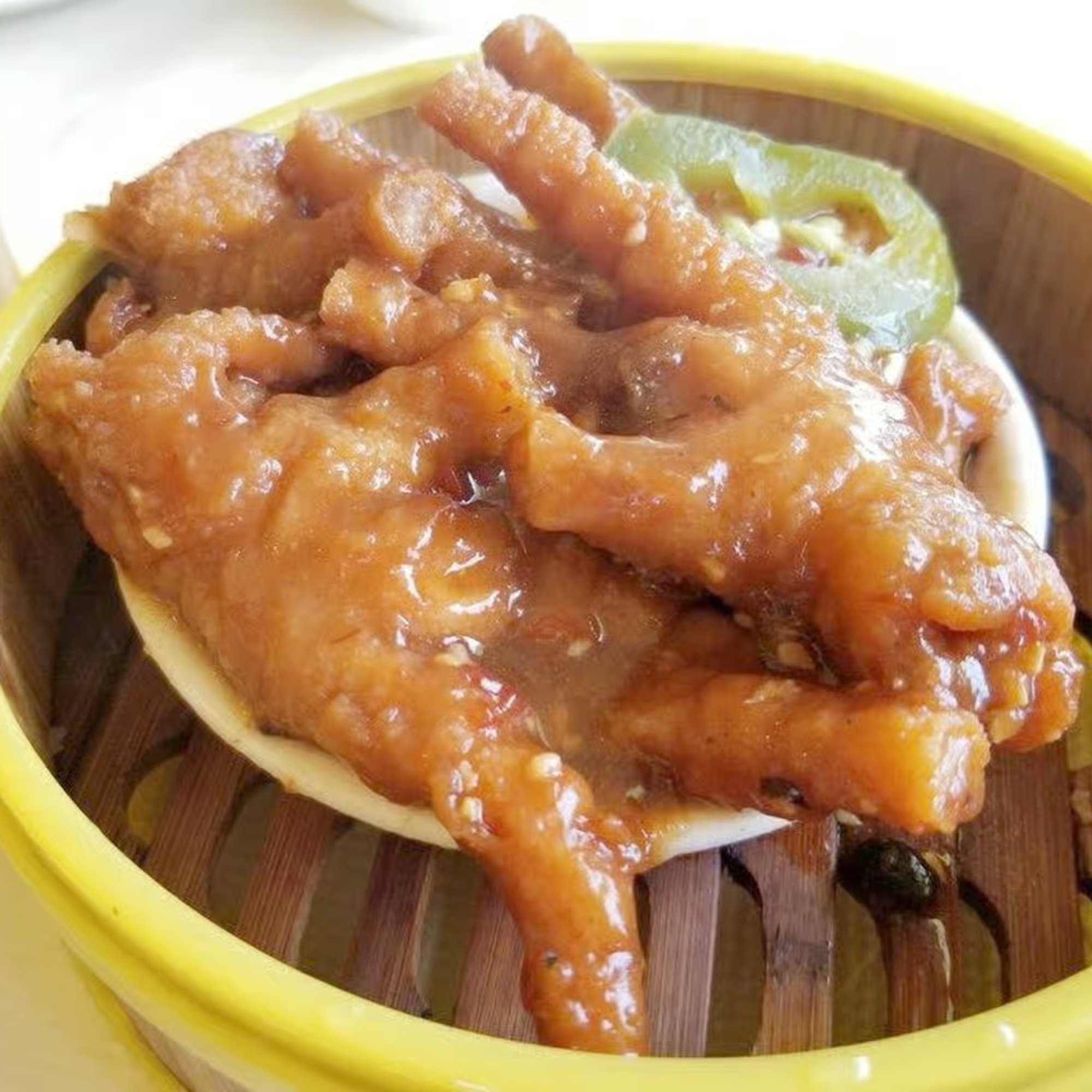Steamed Chicken Feet in Black Bean Sauce / 豉汁蒸鳳爪