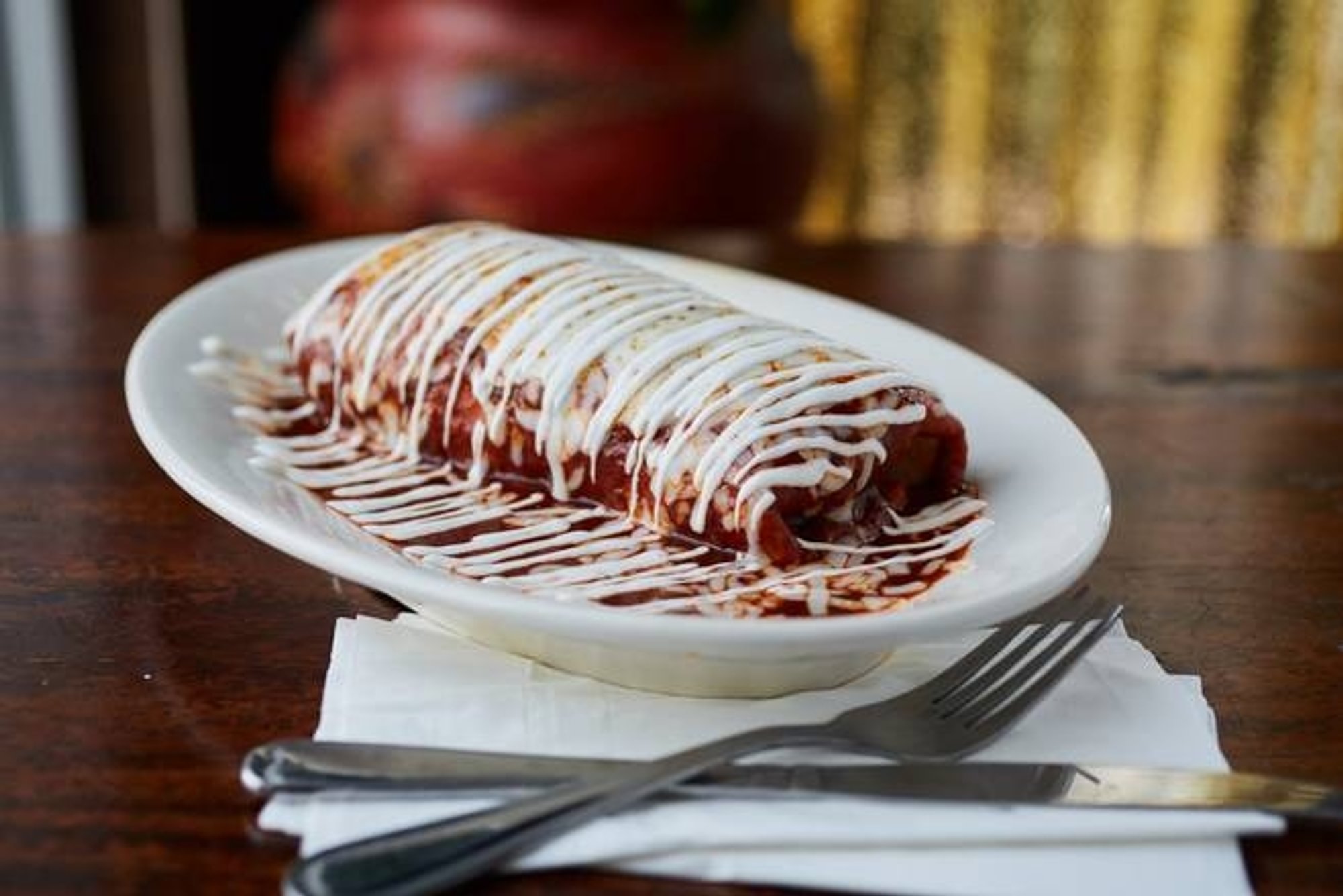 The Wet Burrito (Green or Red)
