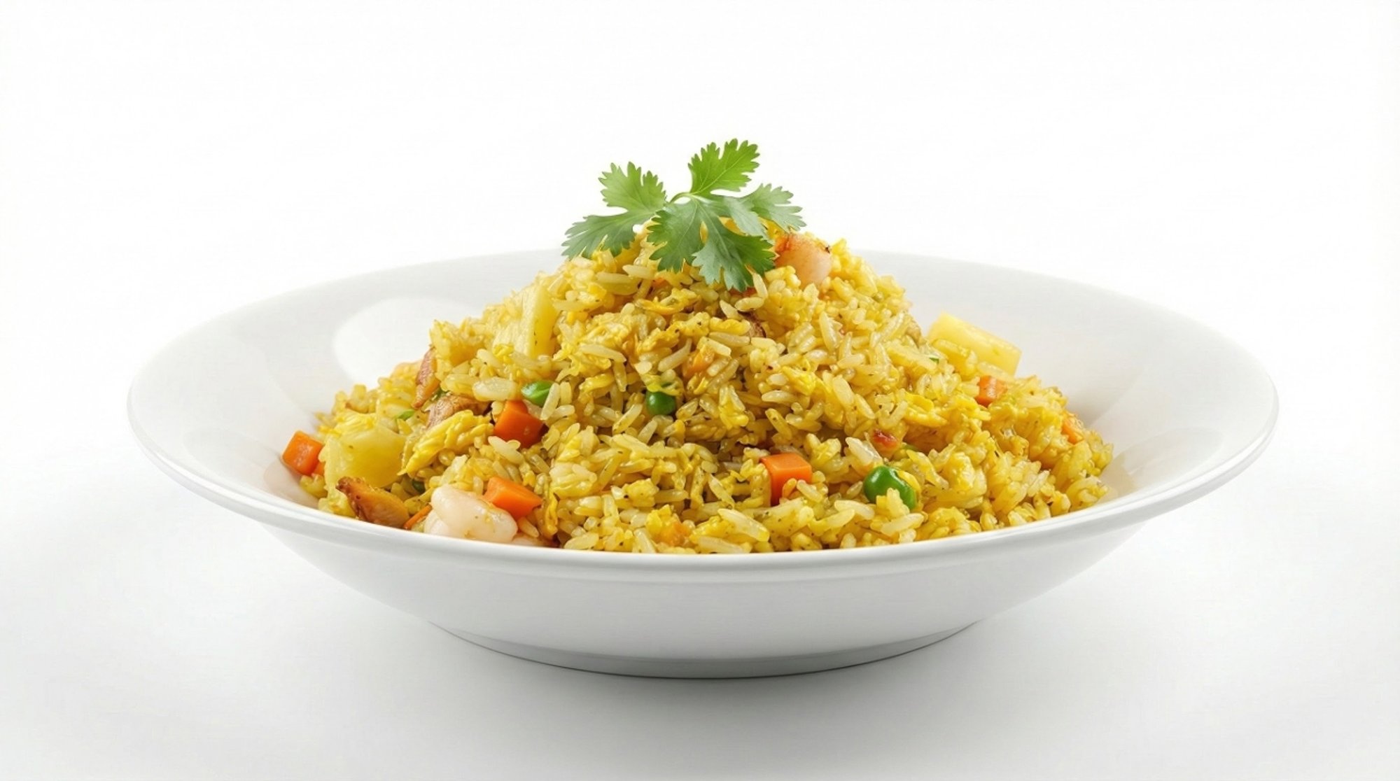 Singapore Fried Rice (Curry)
