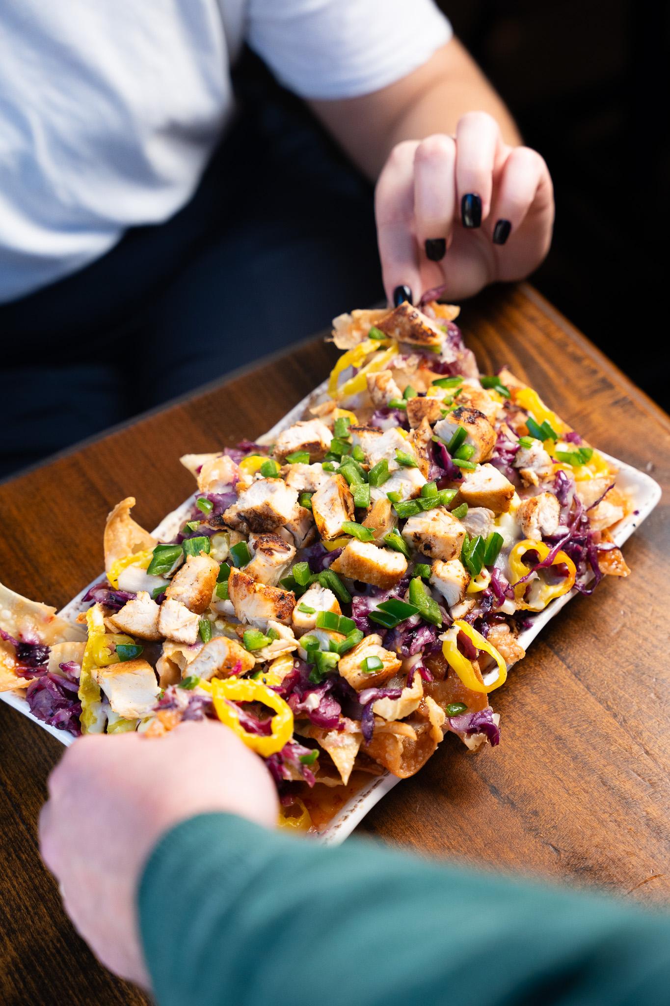 Wonton Nachos