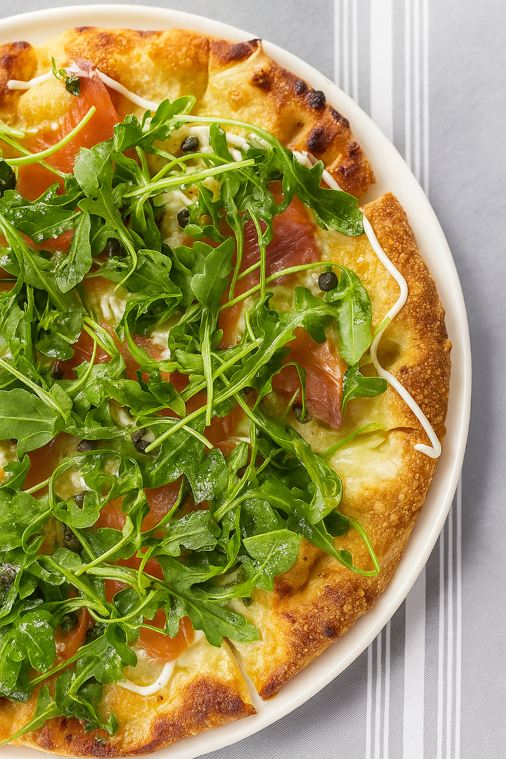 Smoked Salmon Pizza