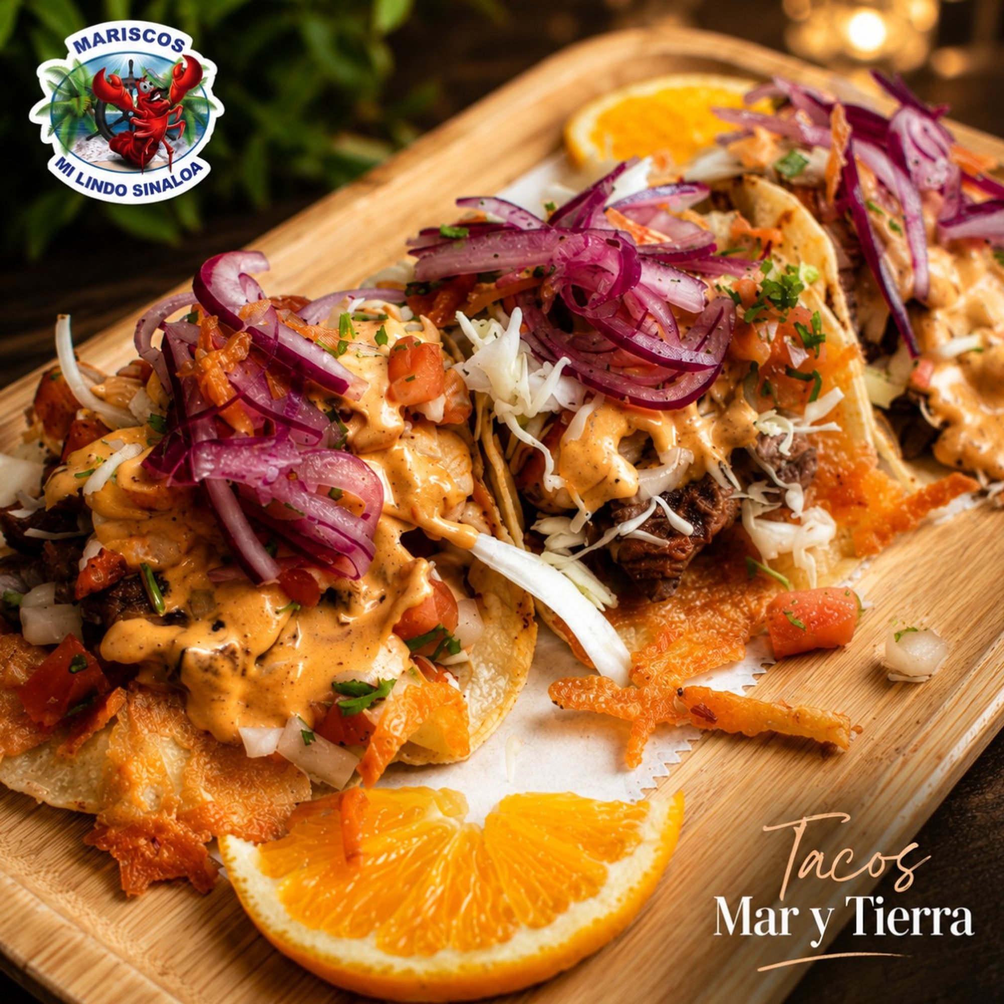 Taco Mar y Tierra