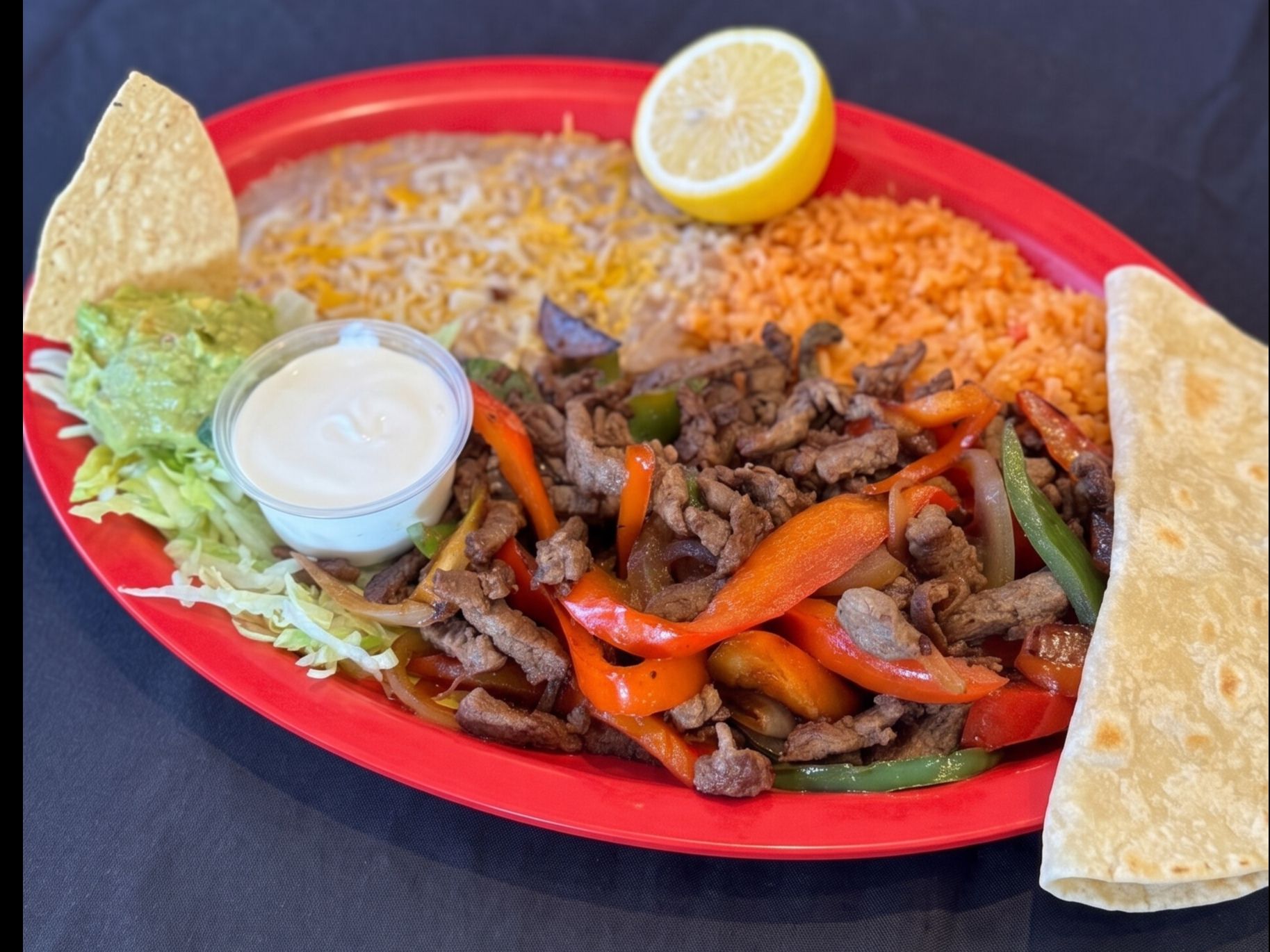 #10 Fajitas Plate
