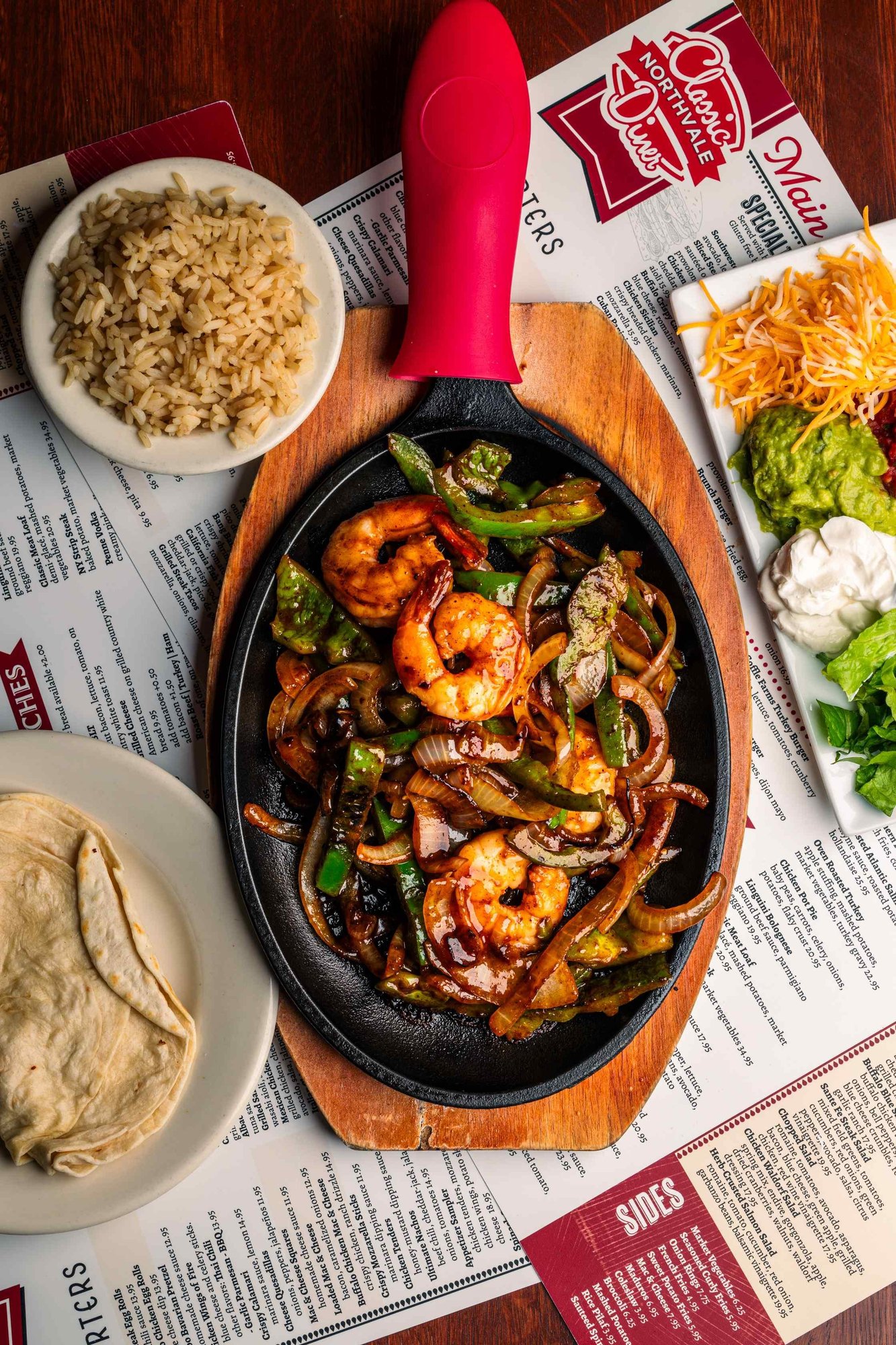 Shrimp Fajitas